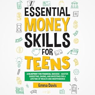Essential Money Skills for Teens Audiolibro Por Emma Davis arte de portada