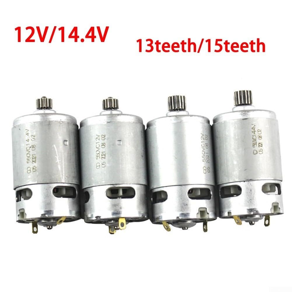 Moteur CC RS550 13/15 Dents – Perceuse Bosch GSR120LI & TSR1080 – 12V/14.4V