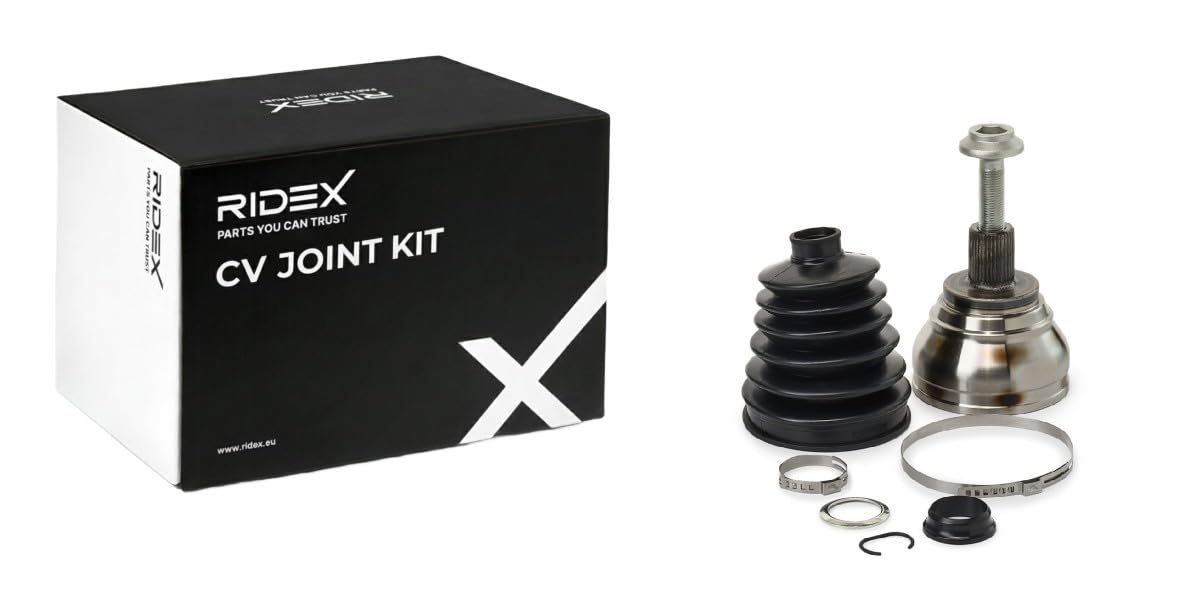 RIDEX 5J0003 Kit de tête de cardan Avant Gauche Avant Droite Avant Compatible avec VW Golf 5 3/5 portes 1K1
