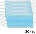 Produktbild 50 Anti-Verschmutzungs-3-Lagen-Masken, Staubmasken, Einwegmasken, Elastische Ohrringe, Einweg-Staubfilter