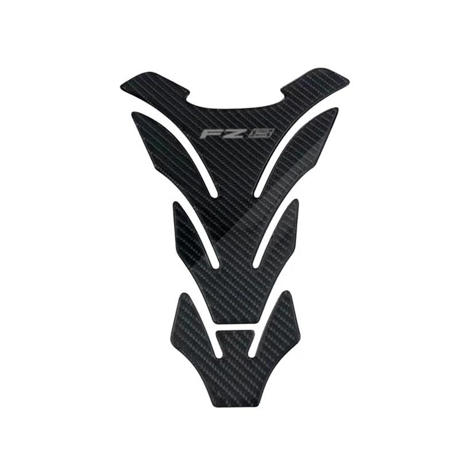 for Yamaha FZ8 FZ Carbon Fiber Tank Gas Cap Fuel Filler Pad Cover Sticker