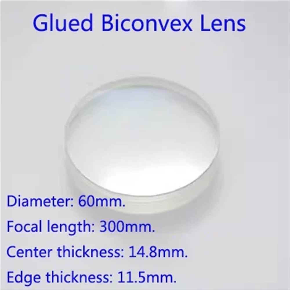 Akcesoria do mikroskopu laboratoryjnego Klejone dwuwypukłe soczewki średnica 34 mm 40 mm 42 mm 52 mm 60 mm 63 mm 75 mm 100 mm światło sceniczne Achromatyczna optyczna soczewka kolimująca z