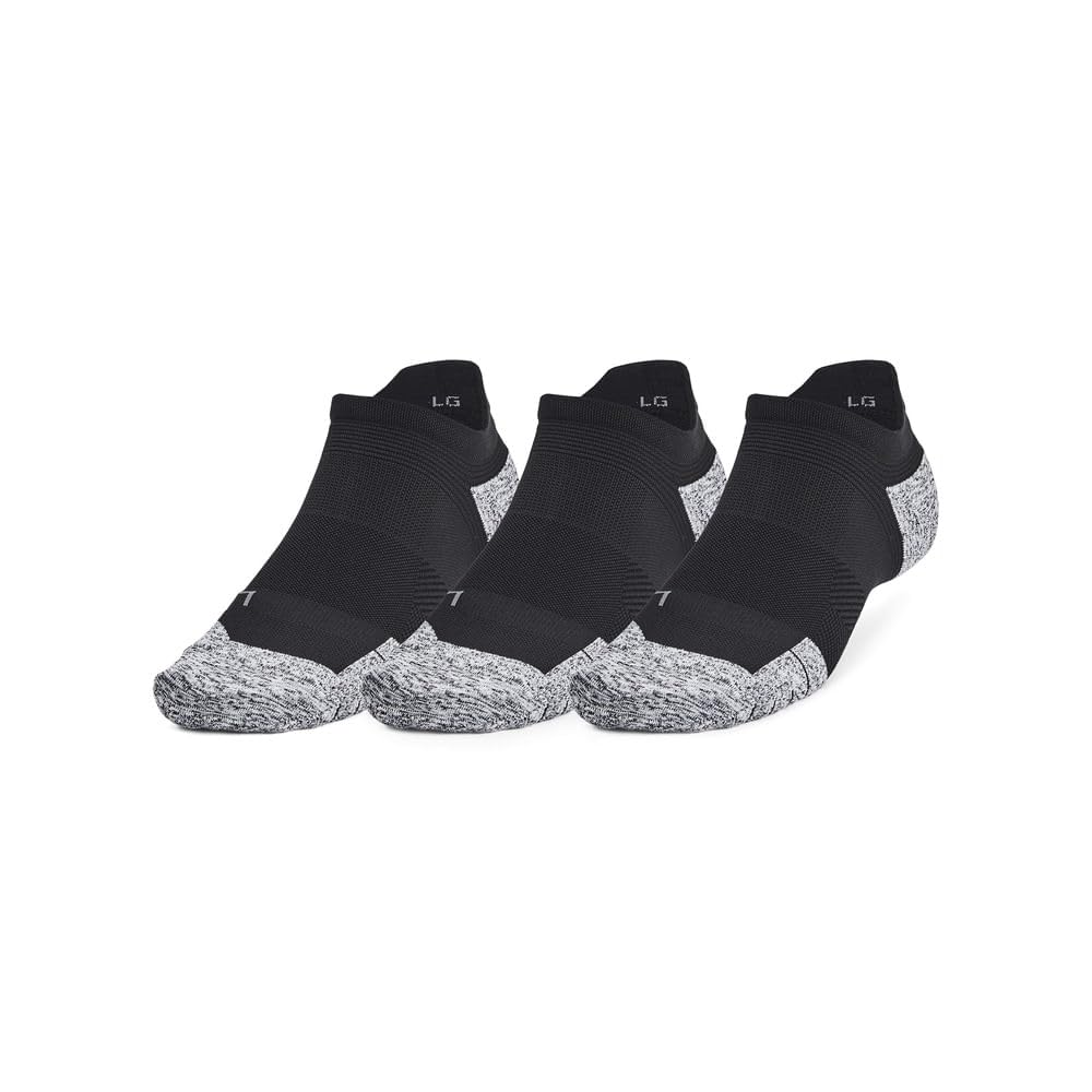 Under Armour Unisex Velociti Run Cushion No Show Socks 3 Pack Unisex-Socken