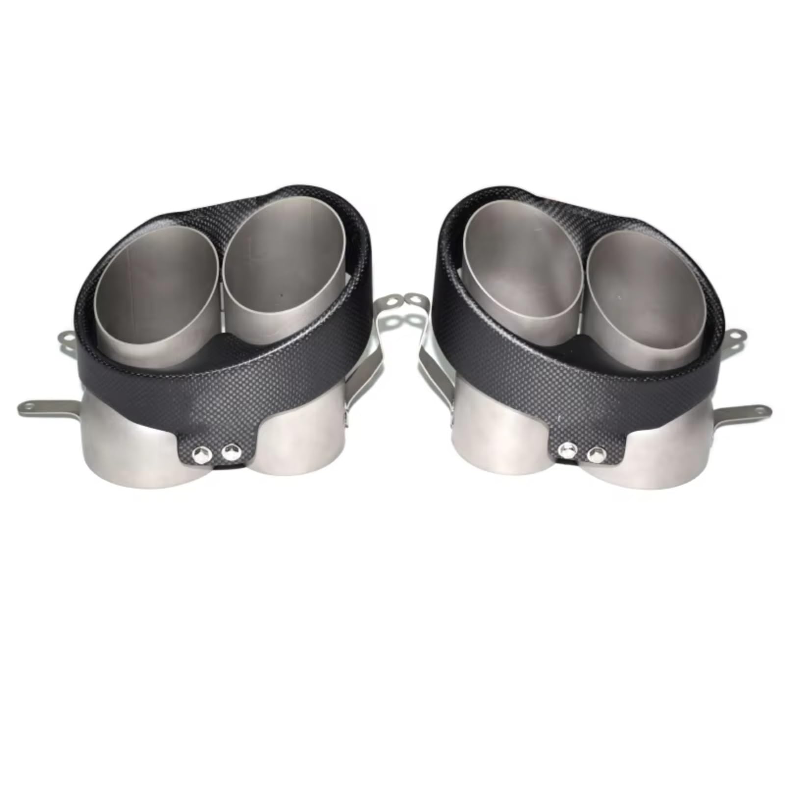 Embout Echappement Pour RS6 RS7 2012-2018 Mise À Niveau Du Tuyau D'échappement Embout De Silencieux Buse Voiture Embout Silencieux(12-15 S7)