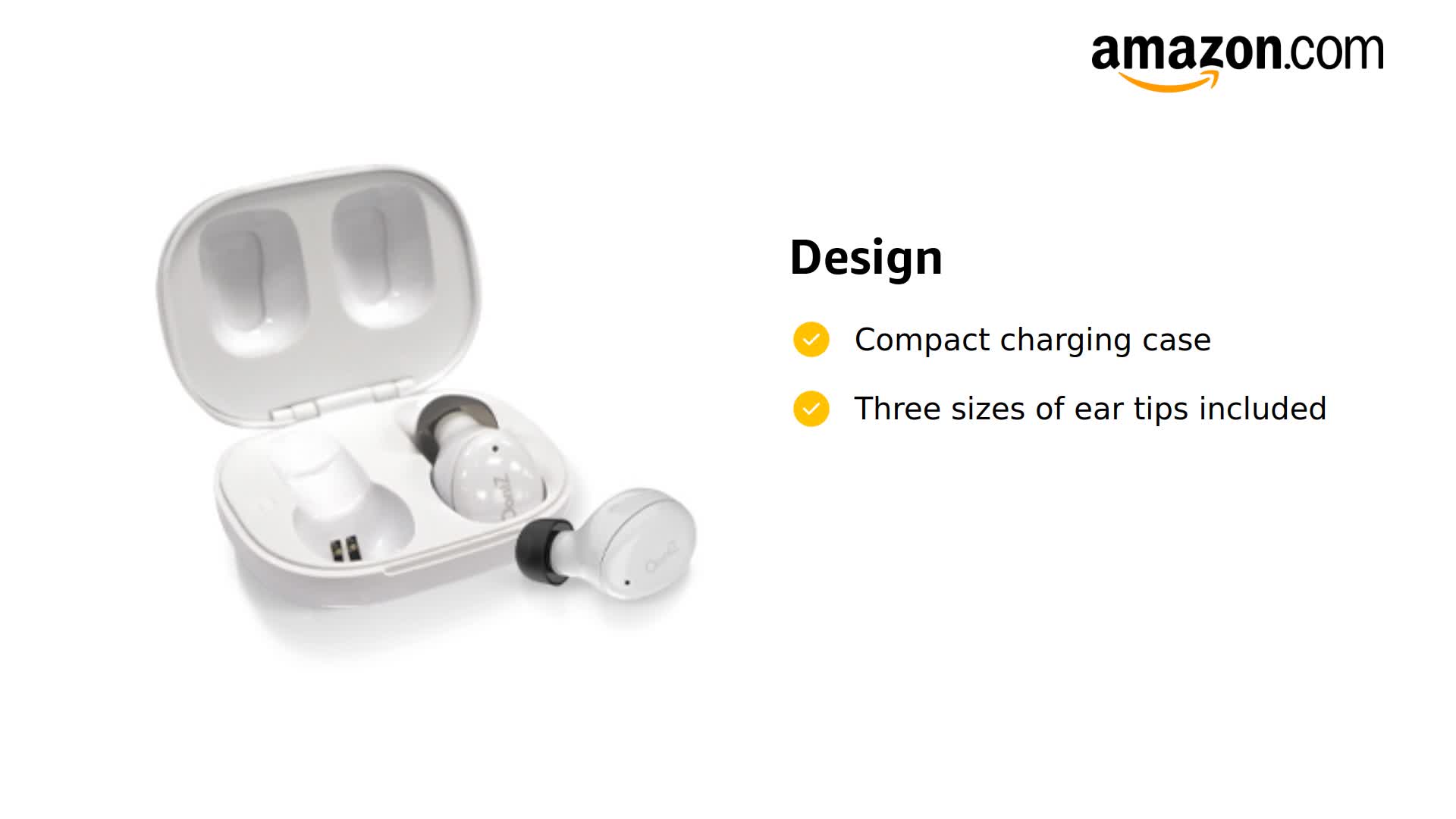 Amazon.com: BudZ Bluetooth Headphones - IPX5 Sweatproof 5.0