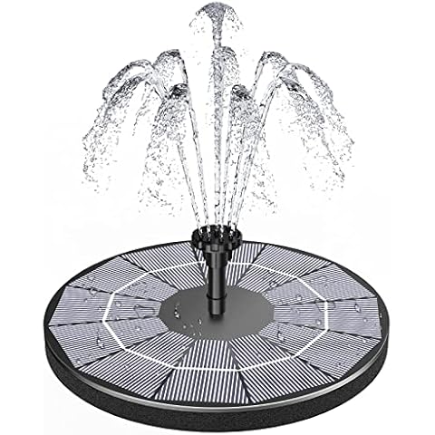 Fuente Solar 3,5W con 10 Boquillas Cover