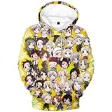 ISaikoy Anime Axis Powers Hetalia Hoodie Sweatshirt Jacket Sweater Fleece Costume Hooded