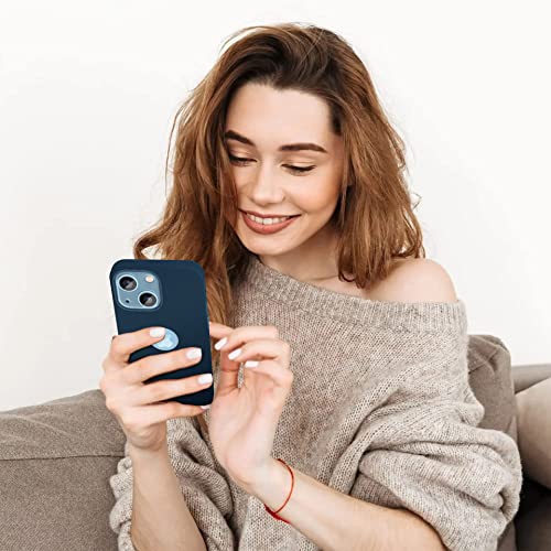 Image of Vaku Luxos Lexza for iPhone 14 Case Cover, Premium Leather, Military-Grade Protection, Slim, Thin Compatible with iPhone 14 Back Cover - Blue