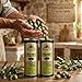 Ellora Farms, Certified Extra Virgin Olive Oil, Single Estate PDO Crete, Traceable Greek EVOO Greece, High in Phenols, Kosher 16.9 Fl Oz Tin