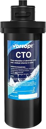Vortopt Q7 Replacement Filter Cartridge, NSF/ANSI 372/42 Certified