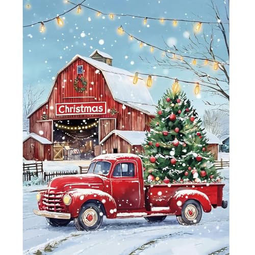 cviokrdu Christmas Paint by Numbers Kit for Adults...
