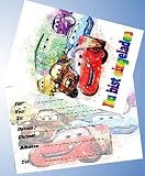 10 Einladungskarten für Geburtstag Partys und Kindergeburtstag Disney Pixar Cars Nr. 6