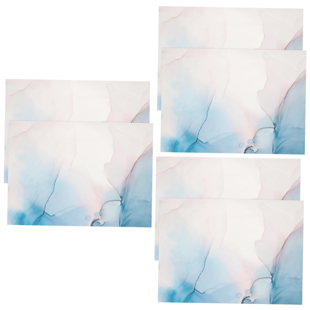 Uonlytech 3sets Skin Per Laptop Marmorizzato Adesivo Protettivo Per Notebook Facile Da Applicare e Rimuovere Resistente e Riutilizzabile Di Pellicole Decorativa