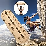 trave allenamento ginnastica 【Allenamento della forza】la tavola da allenamento per l'arrampicata è conveniente per l'allenamento della forza e della resistenza a casa. Allena principalmente la forza delle dita e dei polsi, con un carico massimo di 200 kg/440 libbre.