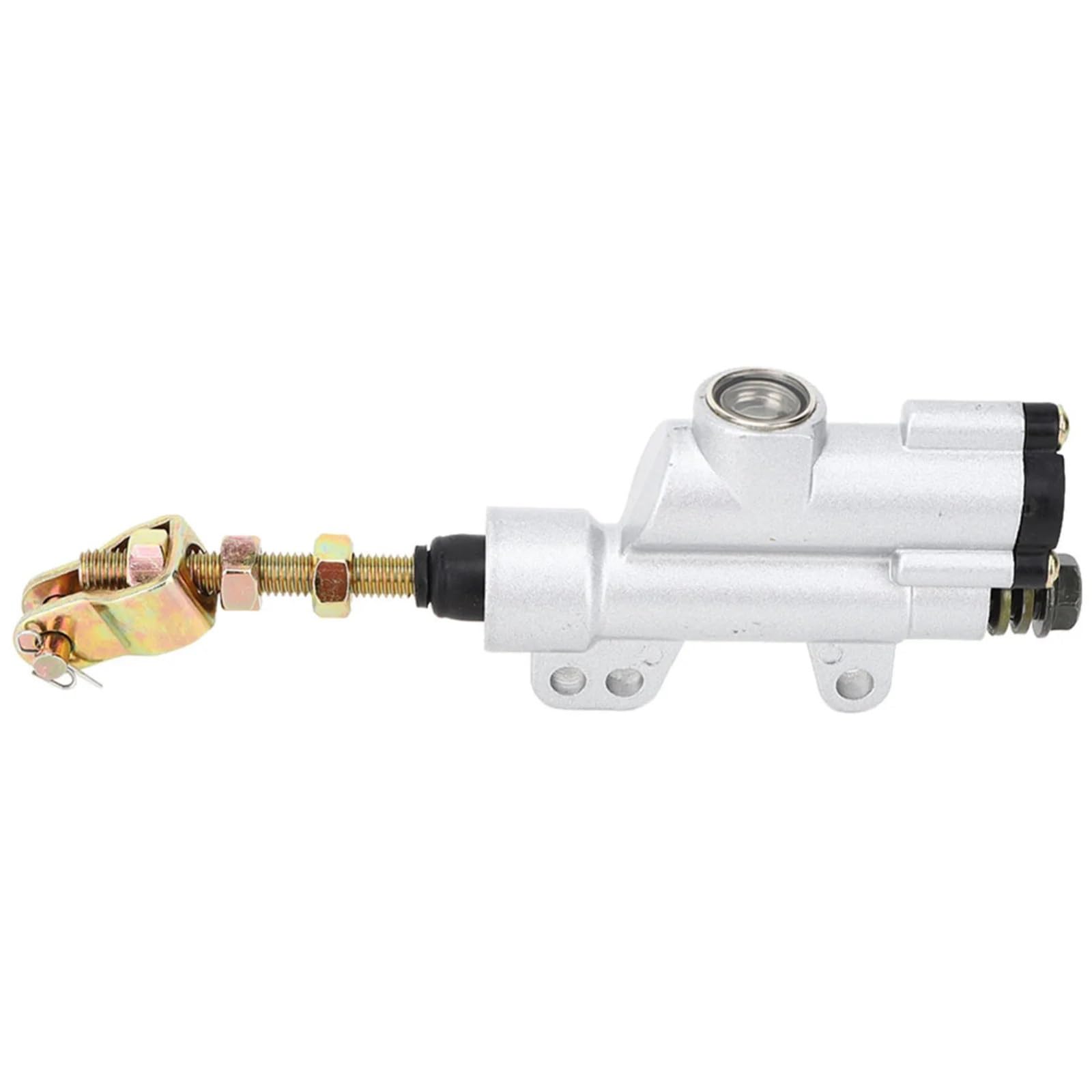 APSHDNCU Forward Brake Pump Fit for Motorbike Hydraulic Master Cylinder Rear Foot Brake Pump(for Second Black)