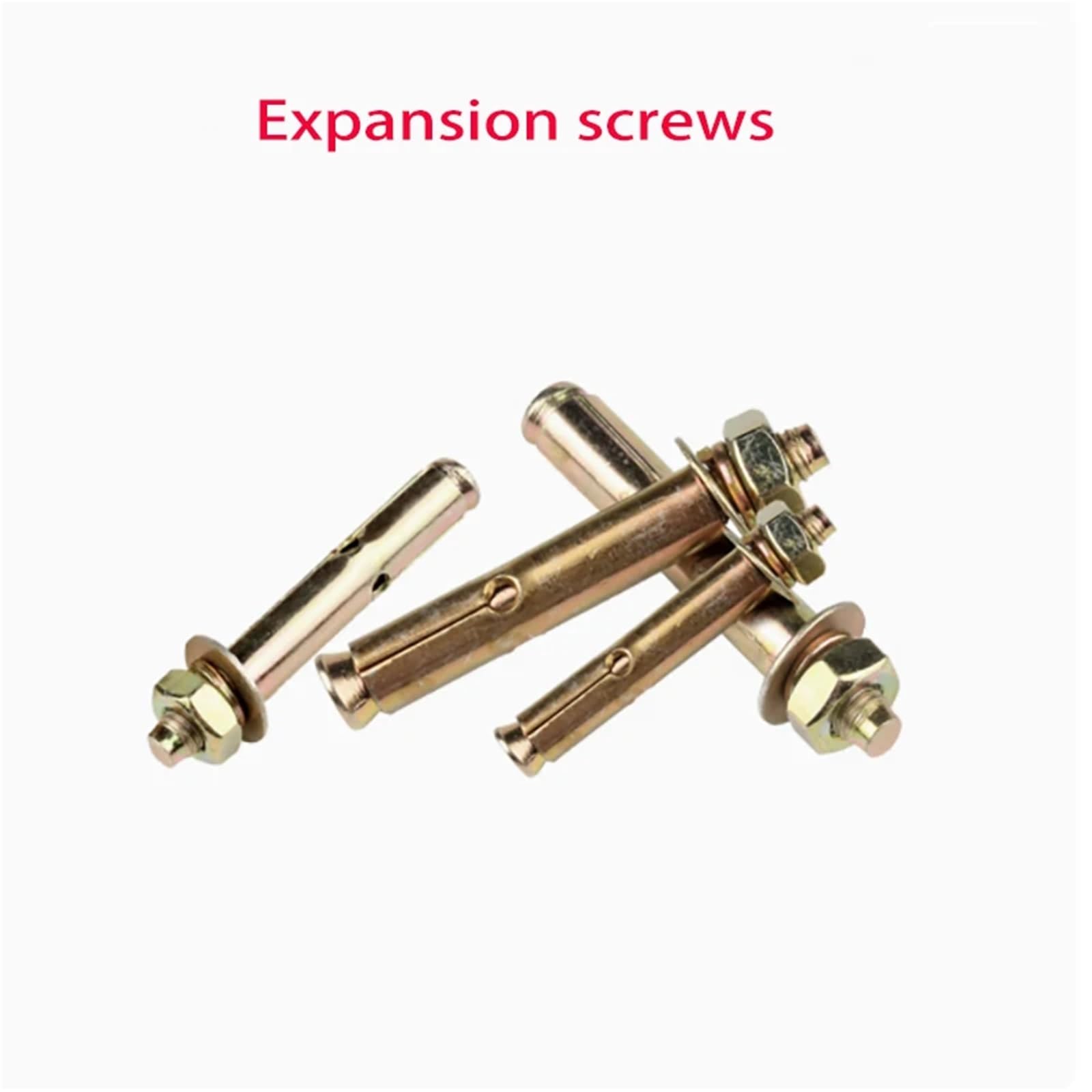 Tacos de expansión Tornillos de expansión medio diente M6 M8 M10 M12 M14 M16 M18 M20 Pernos anclaje for hormigón Perno gancho(M20x150 1PCS)