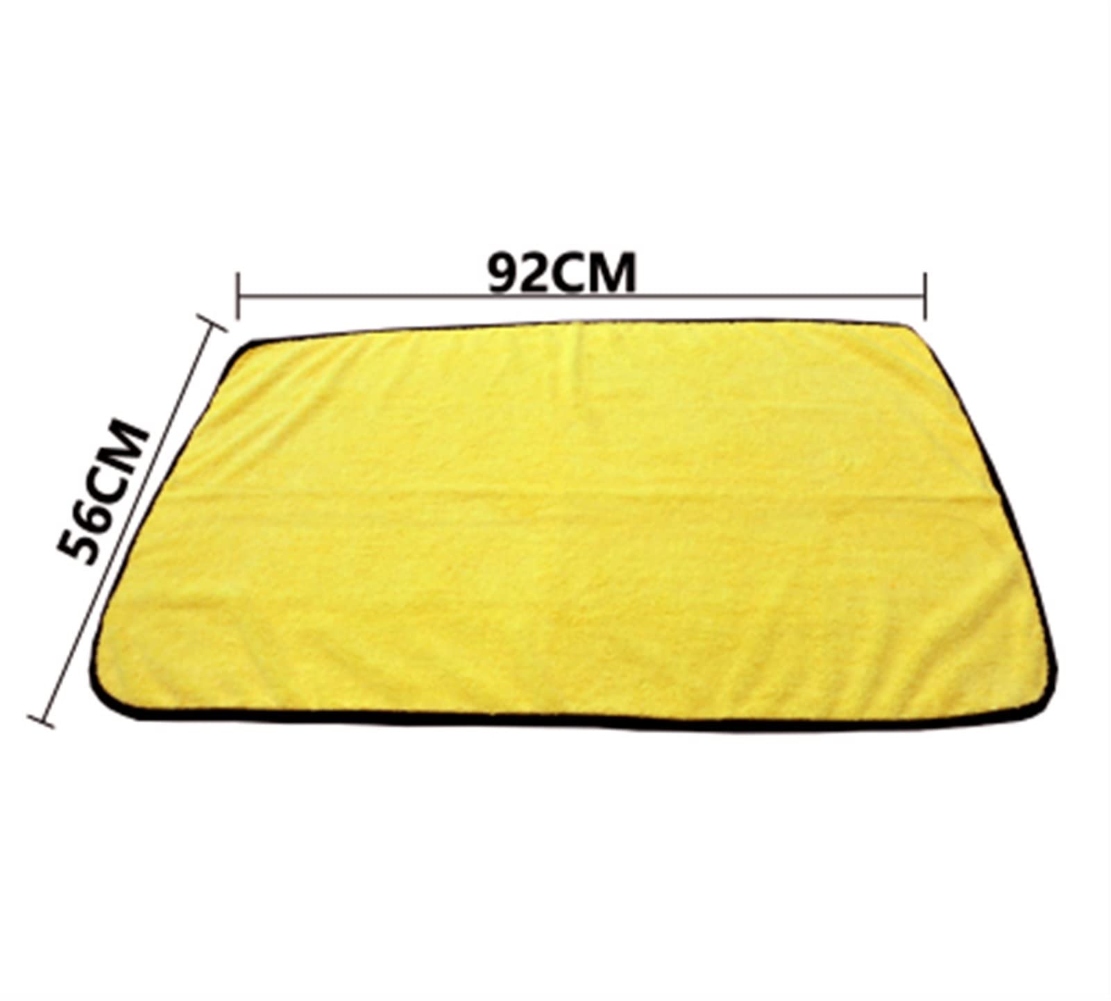 3 sztuk 300GSM 92 * 56cm myjnia samochodowa ręcznik z mikrofibry super chłonny do czyszczenia samochodu suszenie szmatka duży rozmiar suszenie duży ręcznik pielęgnacja samochodu jakość