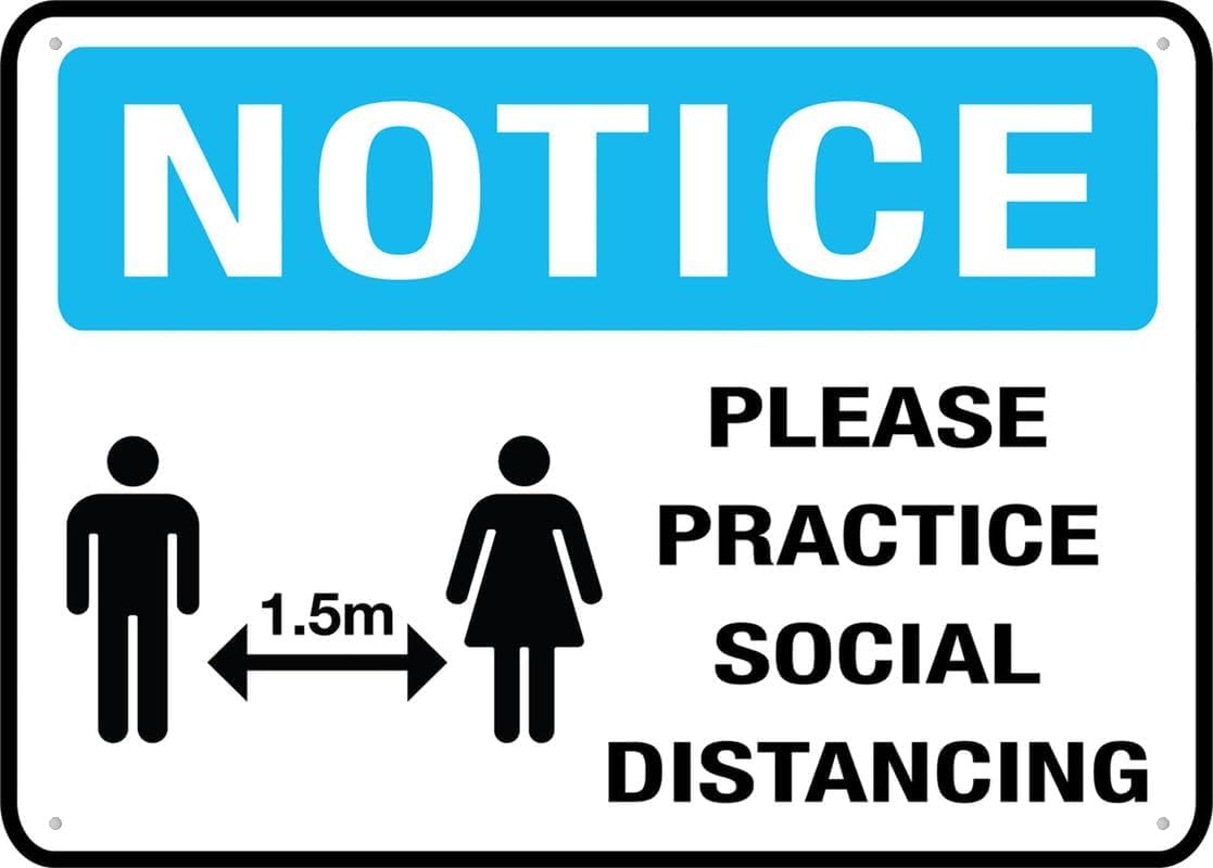 Guard Dogs On Premises Rust-Free Aluminum Warning Sign - Weather Resistant, Waterproof, Easy to Mount for Factory, Farm, Residential Gate, Indoor/Outdoor 8x12 inch​