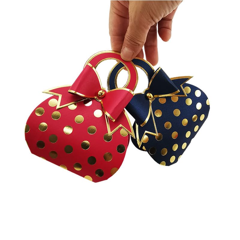 25/50/100 pièces 6x6x10 cm boîtes de fête de Noël décoratives à thème, boîtes de faveur de Mariage, boîtes de fête d'anniversaire, boîtes de friandises, Coffrets Cadeaux