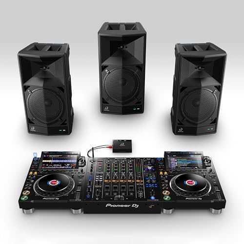 AlphaTheta Wave-Eight Portable Battery DJ Speaker, SonicLink, Black by AlphaTheta - Used condition - Image 9