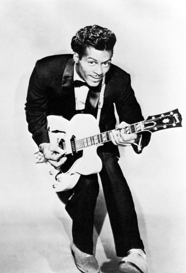 Amazon.com: Posters Forever Chuck Berry Poster, Duck Walk, Father