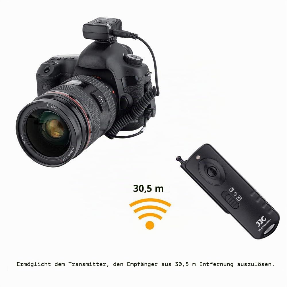 JM-D Kabelloser Fernauslöser Fernbedienung für Panasonic Lumix DC-S5 DMC S1 S1R S1H FZ2000 FZ1000 GX7 GX8 GH5 GH4 GH3 GH2 G10 G7 G6 G5 G3 G2 G1 FZ200 FZ150 FZ100, DMW-RS1, RSL1
