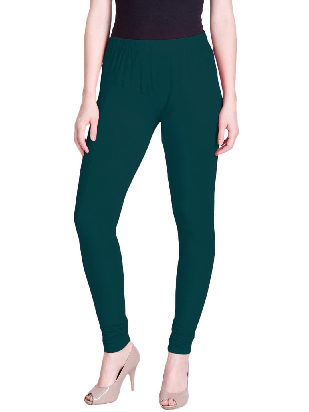 lux lyra Lyra Women Solid Premium Cotton Ankle Length Leggings | Mid-Waist | Fashionwear-picture-25