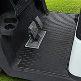 iLSKW Precedent Floor mat Golf Cart Mat | Laser-Measured Full Coverage Mat | Natual Rubber Nonslip F