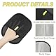 Nicphyn 3 Stück Tierhaarentferner Handschuh, Katzenhaarentferner, Pet Hair Remover Glove, Tierhaarentfernungshandschuh, Fellhandschuhe Haarentfernung, Fellmagnet Handschuhe, Haustierhaarentferner