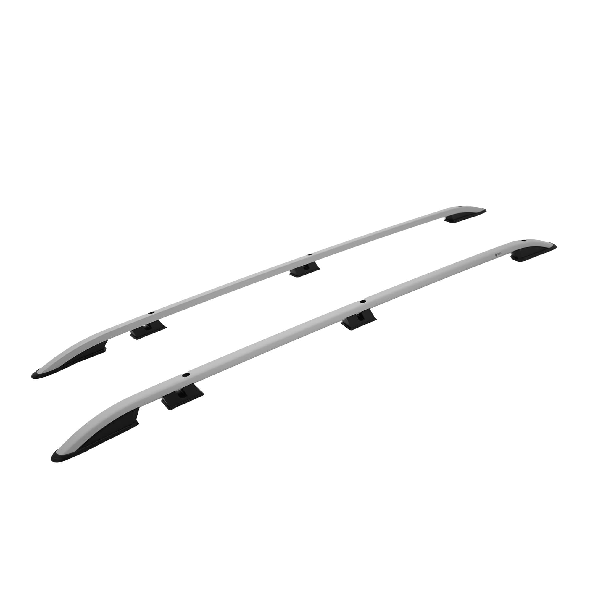 Barras De Techo Turtle Crown Para Citroën Jumpy (Mk3) 2017-2024, Versión Corta, Color Gris, Carga 250 Kg, Montaje En Puntos De Anclaje Originales