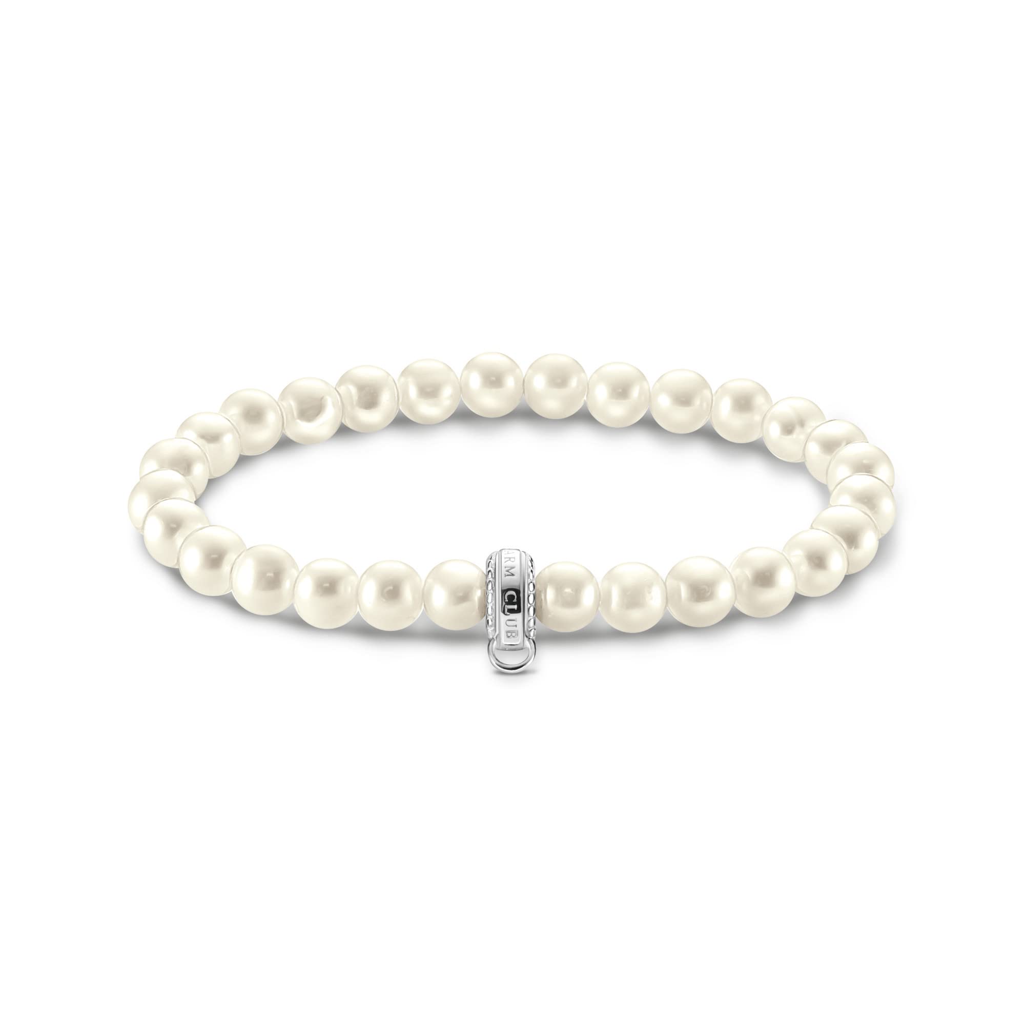 Thomas Sabo Charm Bead Bracelet 925 Sterling Silver X0284-082-14-L19
