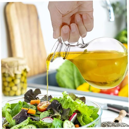 Botella dispensadora de aceite de 350 ml ideal para servir tus aliños con estilo en la mesa 6