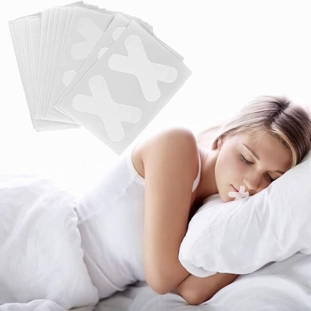 WagiSleep Sleep Strips 60 Pcs, Advanced Gentle Mouth Tape for Better Nose Breathing, Less Mouth Breathing, Improved Nighttime Sleeping and Instant Snoring Relief