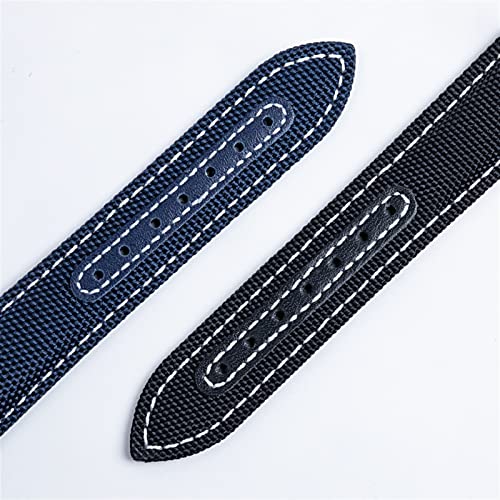Bracelet de montre boucles déploiement 20mm 22mm nylon toile pour Omega AT150