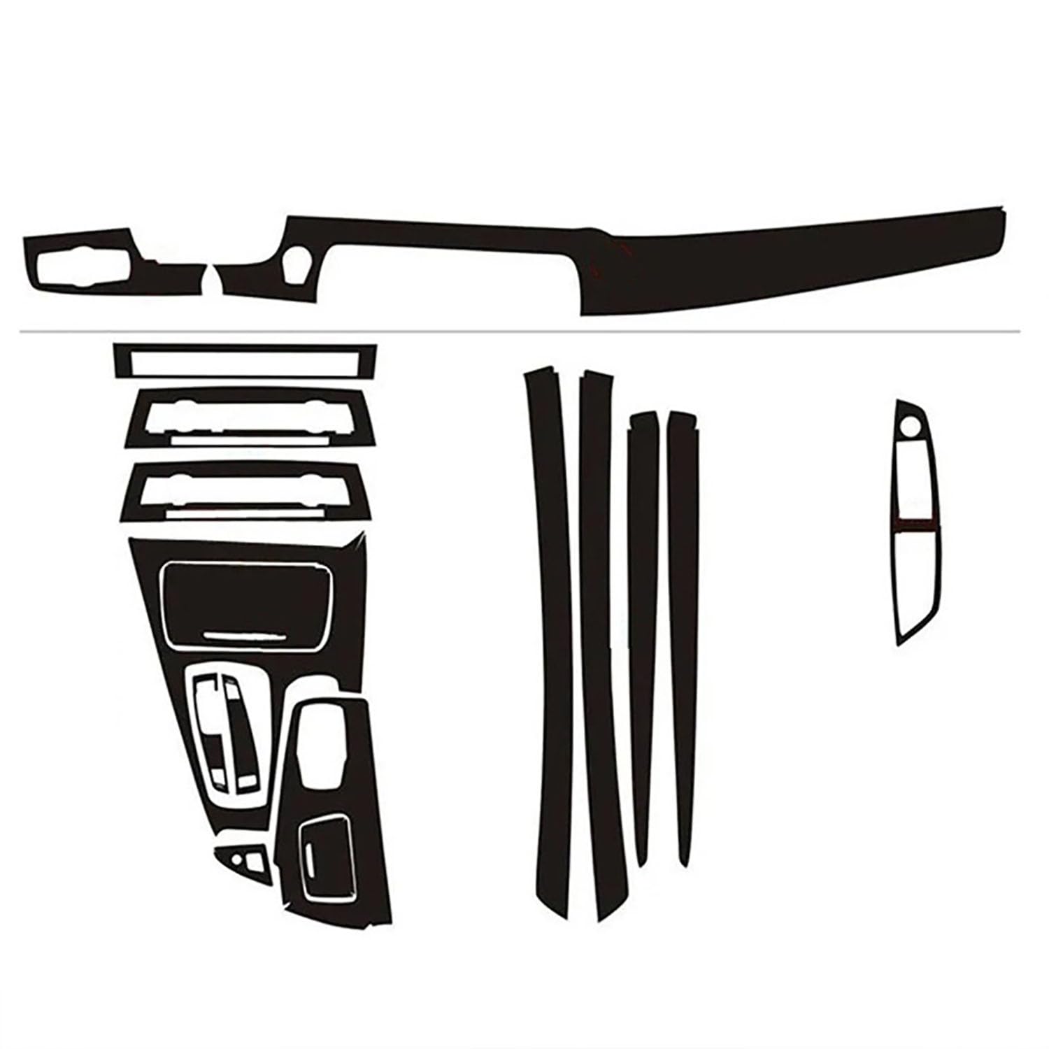Écran de protection de film intérieur de voiture BMW F10 anti-rayures