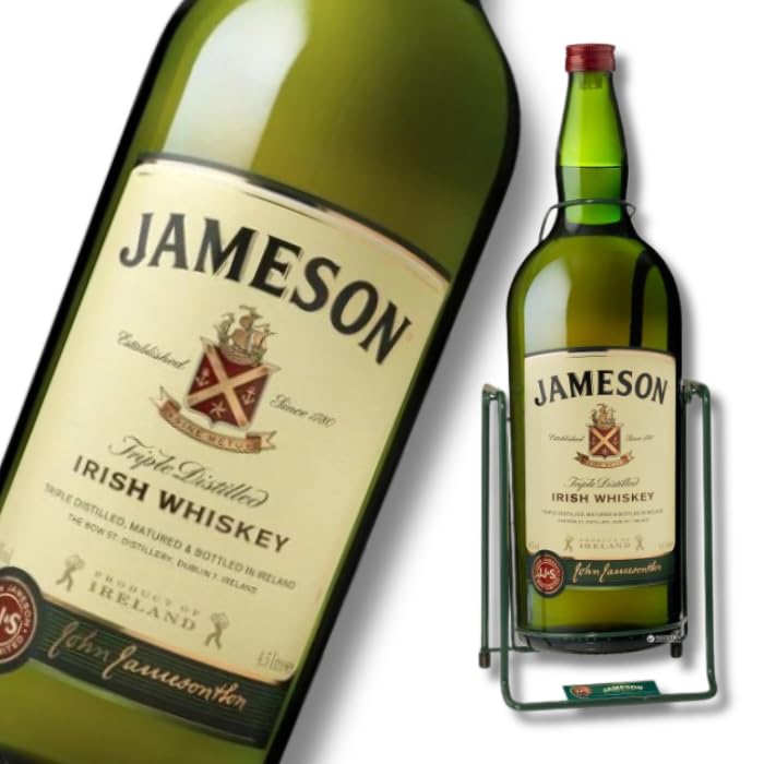 Amazon.co.jp: ジェムソン (Jameson) 4500ml 40度 【クレードル付き