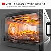 Toshiba Air Fryer Combo 4-in-1 Countertop Microwave Oven, Smart Sensor, Convection, Mute Function, Position Memory 13.6" Turntable, 1.5 Cu Ft, 1000W, Silver, ML-EC42P(SS)