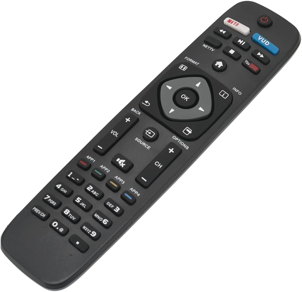 NH500UP Replace Remote fit for Philips TV 50PFL5601/F7 65PFL5602/F7 image 2