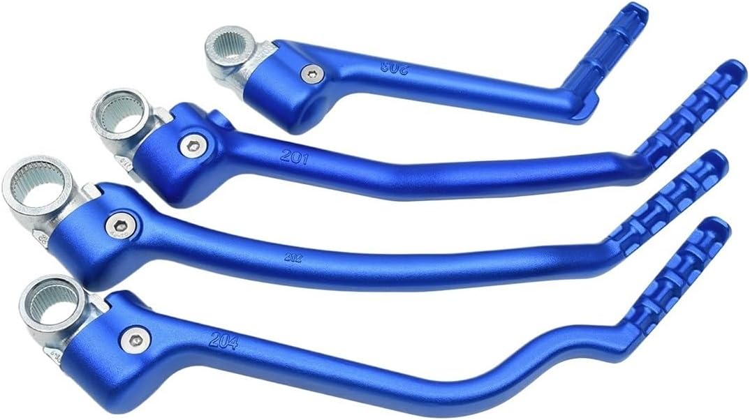 Motorcycle Start Lever Motorcycle Forged Kick Start Pedal Levers for YZ250F YZ450F YZ250FX YZ450FX WR250F WR450F YZ125 YZ250 YZ250X YZF WR