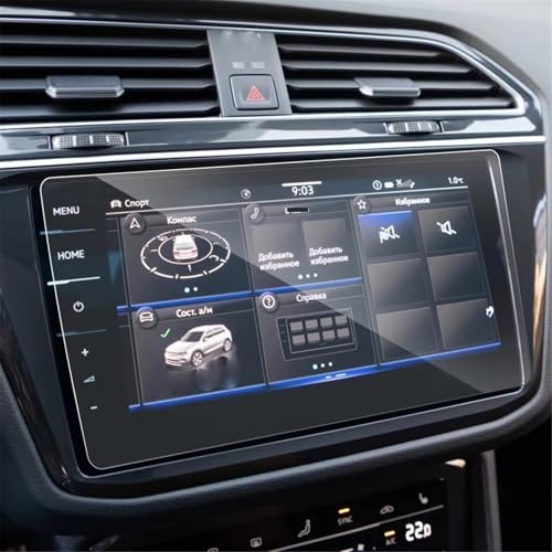 Film Protecteur d'écran VW Tiguan 9.2 Pouces Navigation Voiture Allspace 2021 2022