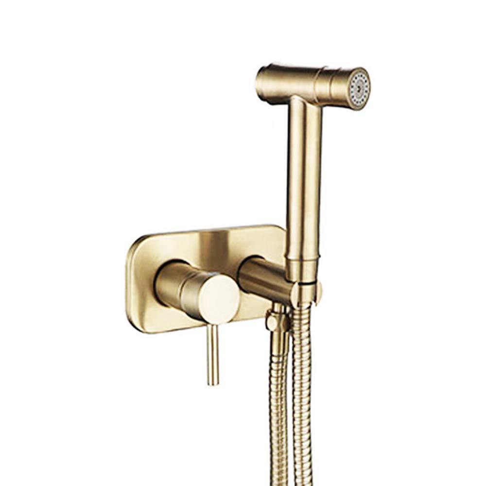 Pulvérisateur WC eau chaude froide à double fonction jet et mélangeur monocommande