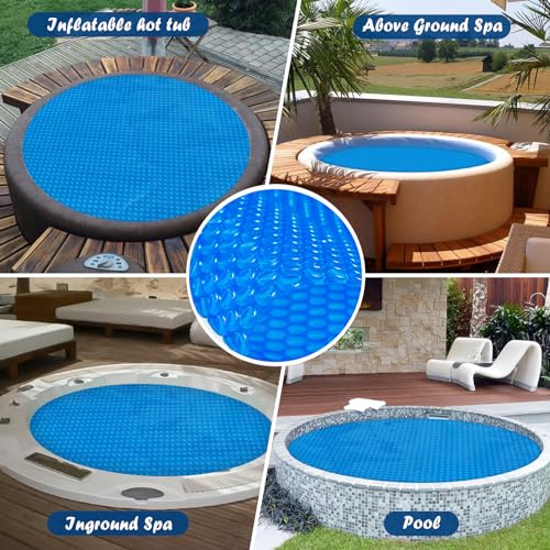 Couverture solaire à bulles pour jacuzzi gonflable rond Ø 1,5m - 7