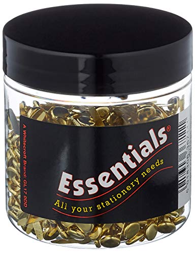 Whitecroft Essentials 36711 Value 20mm Paper Fasteners (Pack of 500)