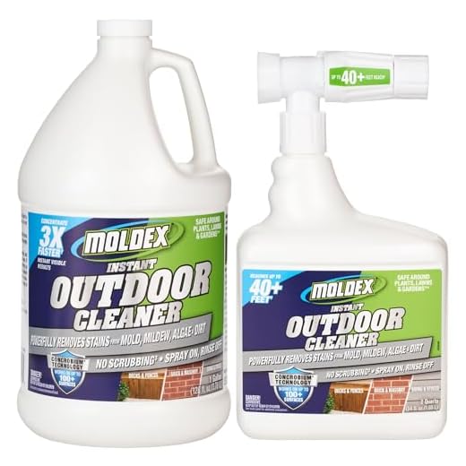 Moldex Outdoor Cleaner with Bleach Combo Pack