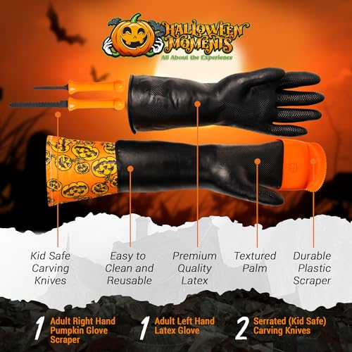 Halloween Moments Pumpkin Scraper Glove