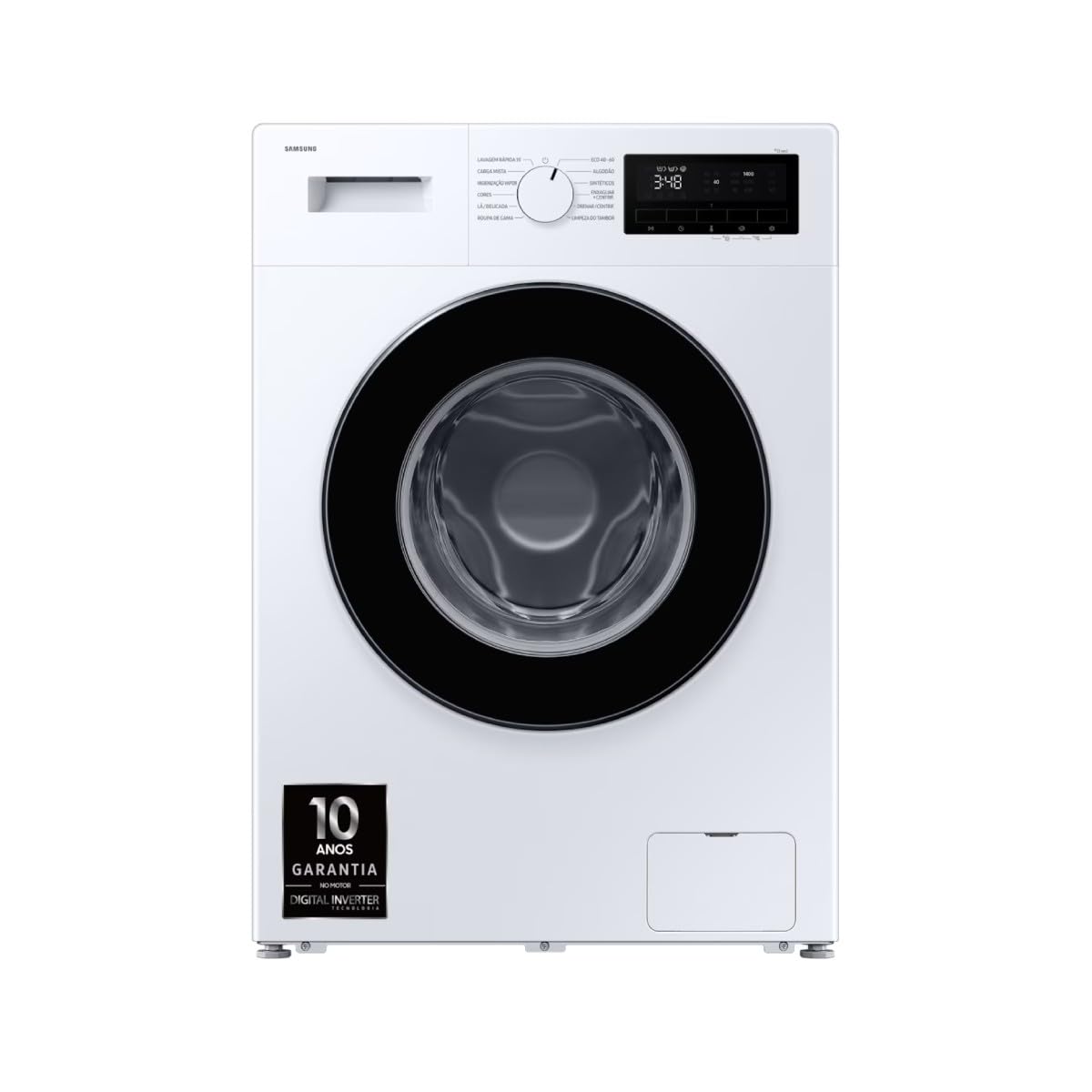Lavadora Samsung 8Kg 1400RPM blanca - WW80FG3M05AW