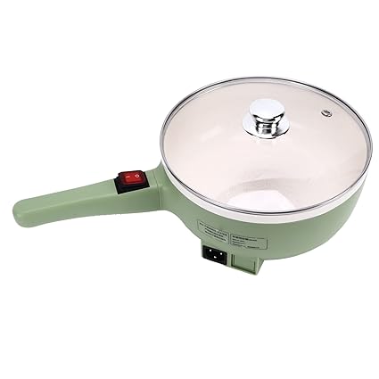 Car Frying Pot, Harmless Electric Pot Rapid Heating for Kitchen for Travel