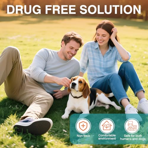Image of Dog Calming Pheromone Diffuser Tasteless Anxiety Relief for Dogs 7 in1 Kit (3 Plug in Units + 4 Refills 48ml Each) Helps Reduce Aggression Barking Fighting Stress