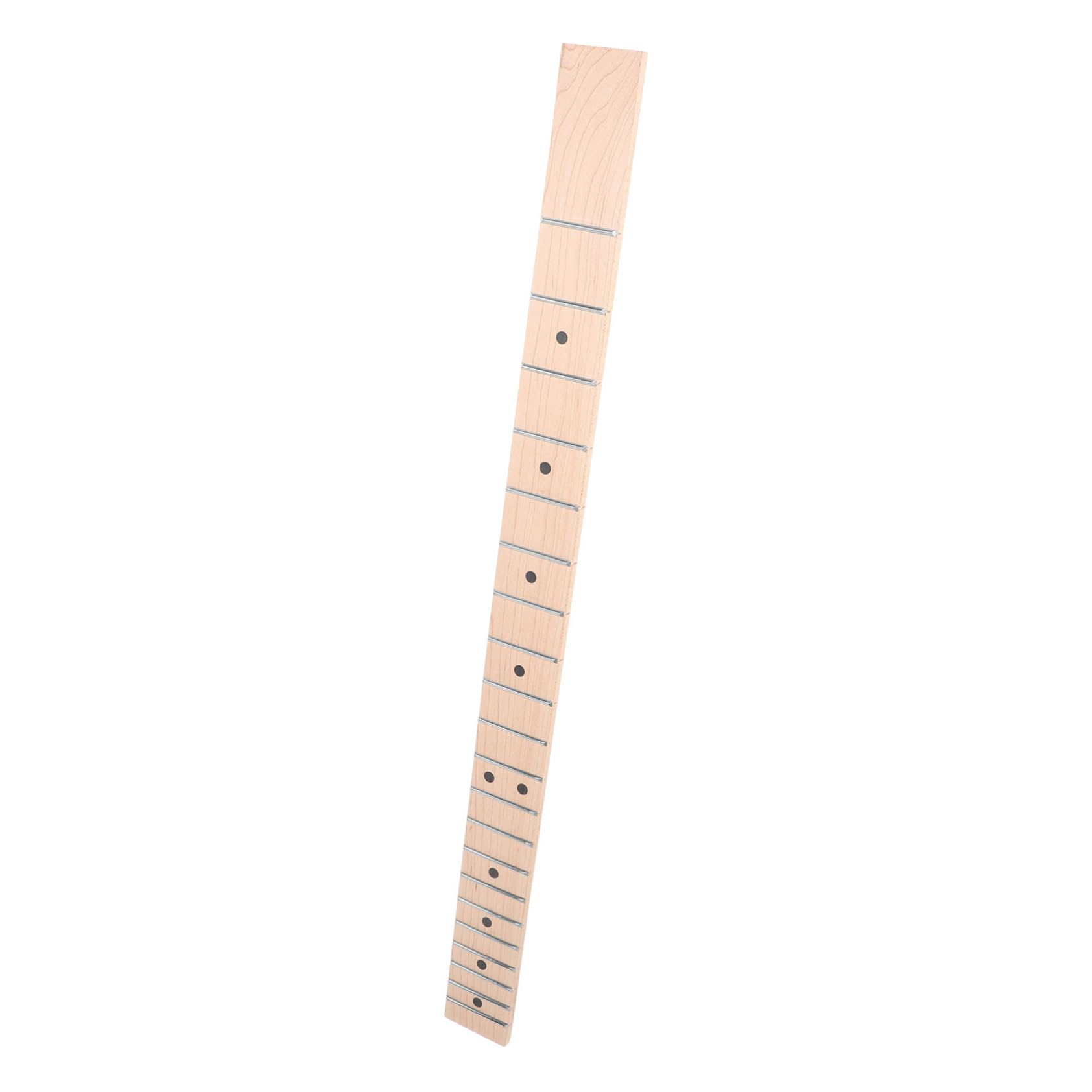 ibasenice 5pezzi Chitarra Elettrica Con Tastiera Acero Collo Sostitutivo Per Chitarra Elettrica Con Tasti Facile Da Installare e Resistente Per Chitarre Folk e Elettriche