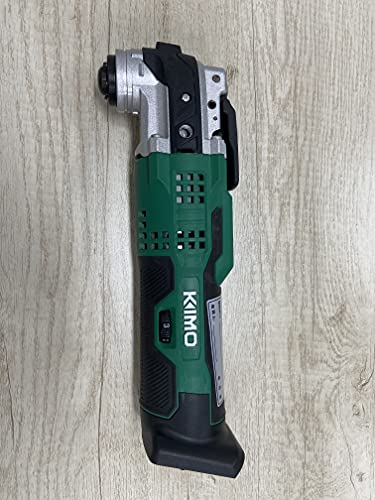 Image of KIMO 20V Cordless Oscillating Tool, Replacement Part, 21000 OPM Variable Speed & 3 Oscillating Angle, LED & Quick-Change, Battery Powered Multi-Tool for Cutting Wood Nail /Scraping /Sanding(ONLY Tool)